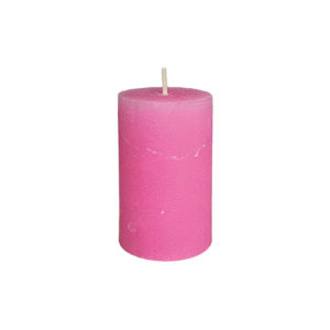 Stumpenkerze Marlen in Pink - FRLN - Onlineshop